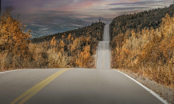 Lonely Top of The World Highway