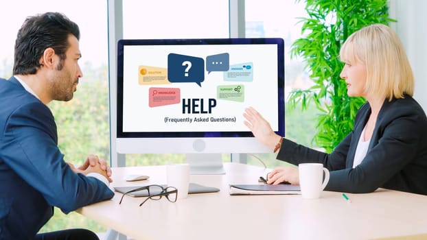 Help screen on the website provide answer to FAQ frequently asked question snugly with knowledge information and solution by customer support