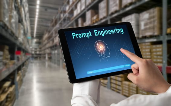 Generative AI virtual assistant tools for prompt engineer and user for ease of engage artificial intelligence AI technology help people to work with generative AI functions by prompting the AI snugly