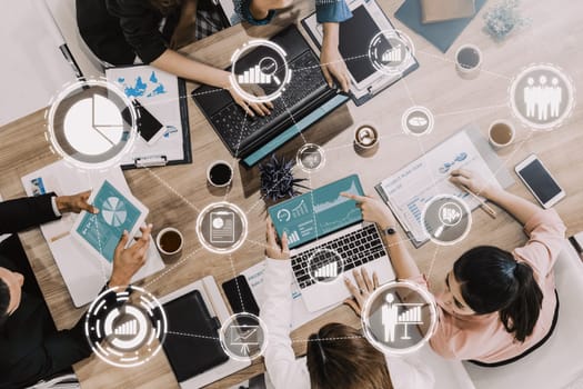 Data Analysis for Business and Finance Concept. interface showing future computer technology of profit analytic, online marketing research and information report for digital business strategy. uds