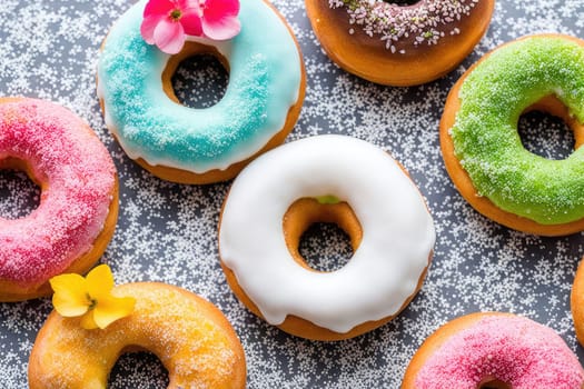 mochi donut combines the texture of Japanese mochi with the taste of classic donuts. They have a soft, chewy consistency. The main ingredient is rice flour .