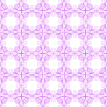 Textile ready dazzling print, swimwear fabric, wallpaper, wrapping. Purple superb boho chic summer design. Tropical seamless pattern. Hand drawn tropical seamless border.
