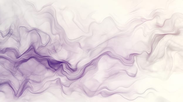Abstract art background with a soft flow of purple smoke and light creating a fantasy illustration