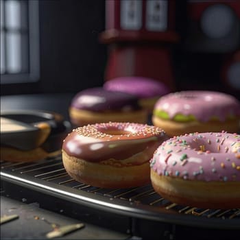 mochi donut combines the texture of Japanese mochi with the taste of classic donuts. They have a soft, chewy consistency. The main ingredient is rice flour .