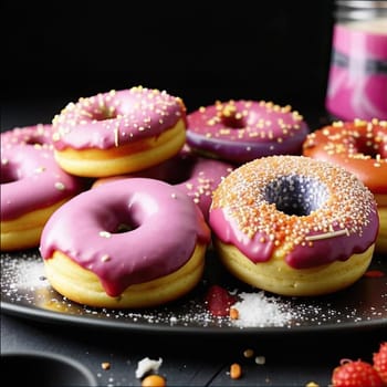 mochi donut combines the texture of Japanese mochi with the taste of classic donuts. They have a soft, chewy consistency. The main ingredient is rice flour .