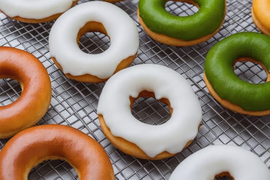 mochi donut combines the texture of Japanese mochi with the taste of classic donuts. They have a soft, chewy consistency. The main ingredient is rice flour .