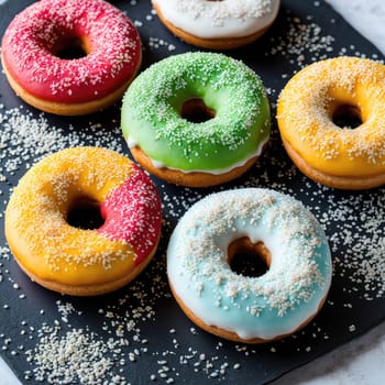 mochi donut combines the texture of Japanese mochi with the taste of classic donuts. They have a soft, chewy consistency. The main ingredient is rice flour .