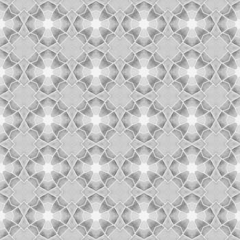 Textile ready dazzling print, swimwear fabric, wallpaper, wrapping. Black and white overwhelming boho chic summer design. Mosaic seamless pattern. Hand drawn green mosaic seamless border.
