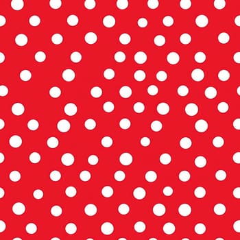 Seamless pattern, tileable polka dot country style print for minimal dotted wallpaper, wrapping paper, scrapbook, fabric and dots product design idea