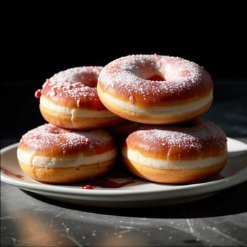 mochi donut combines the texture of Japanese mochi with the taste of classic donuts. They have a soft, chewy consistency. The main ingredient is rice flour .