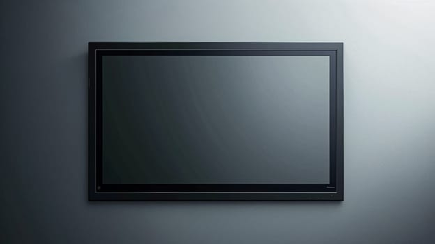 Modern TV screen as background, streaming, watching films, smart tv set