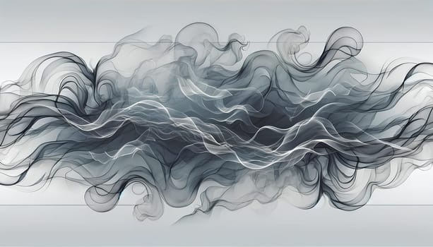 Horizontal light background with subtle and intricate smoke patterns.