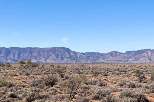 Distant mountains in Ikara Flinders Ranges South Australia