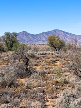 Distant mountains in Ikara Flinders Ranges South Australia