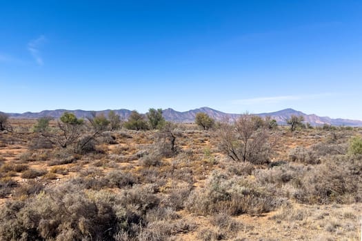 Distant mountains in Ikara Flinders Ranges South Australia