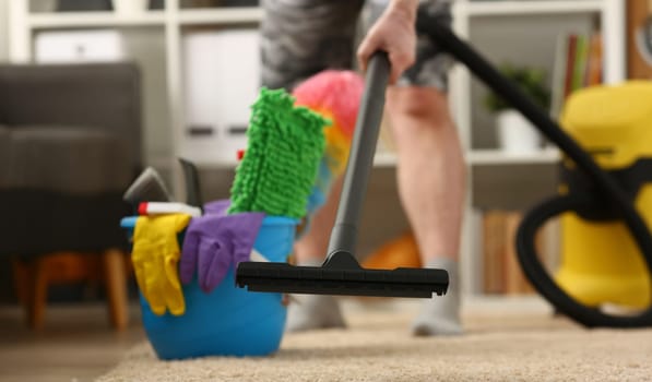 Home care for carpet vacuum cleaner from dirt and life style