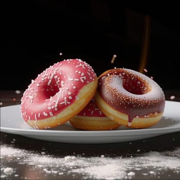 mochi donut combines the texture of Japanese mochi with the taste of classic donuts. They have a soft, chewy consistency. The main ingredient is rice flour .