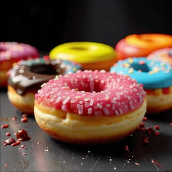 mochi donut combines the texture of Japanese mochi with the taste of classic donuts. They have a soft, chewy consistency. The main ingredient is rice flour .