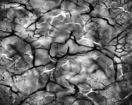 Black and white monochrome marble texture