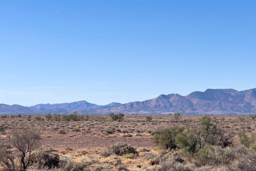 Distant mountains in Ikara Flinders Ranges South Australia