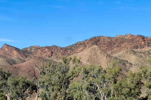 Distant mountains in Ikara Flinders Ranges South Australia