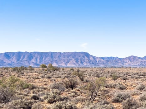 Distant mountains in Ikara Flinders Ranges South Australia