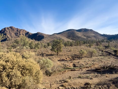 Distant mountains in Ikara Flinders Ranges South Australia