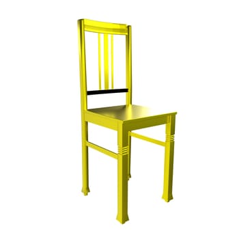 Chair isolated on white background