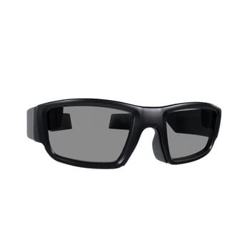 Smart Glasses isolated on white background