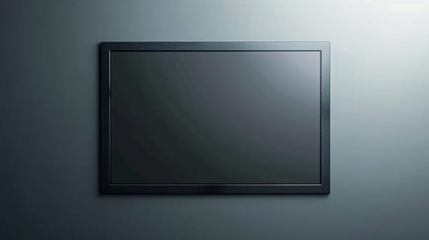 Modern TV screen as background, streaming, watching films, smart tv set
