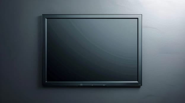 Modern TV screen as background, streaming, watching films, smart tv set