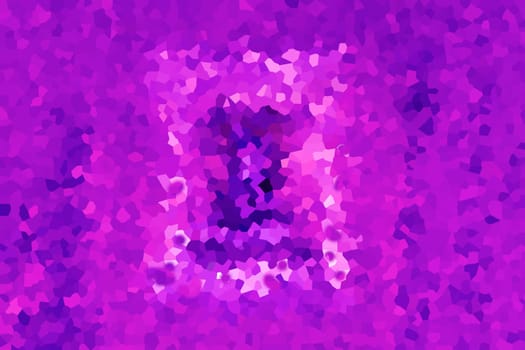 Futuristic purple background for design. Mosaic background made of digital pixels.