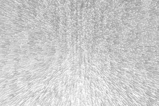 Fine texture of extruded gray pixels.