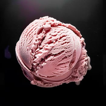 Ice cream commercial, macro food texture background design