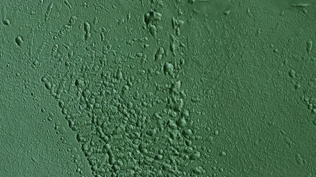 Texture of a metal plate painted green. Texture for design with copy space.