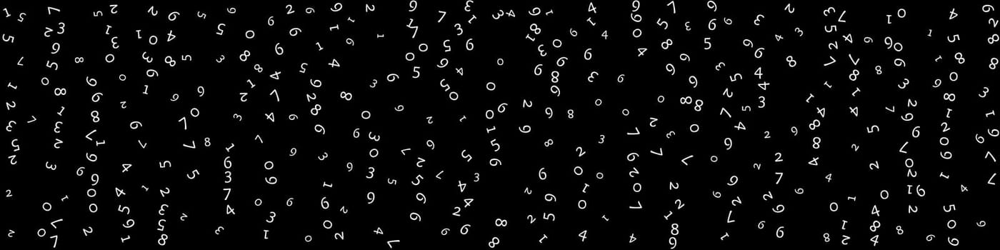 Scattered letters of latin alphabet. Colorful childish floating characters of English language. Foreign languages study concept. Back to school banner .