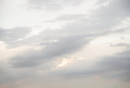 Fluffy clouds on Soft sky background for wallpaper and texture, Concept idea of Imaginative clouds nature, Nature abstract composition, Copy space, Selective focus.