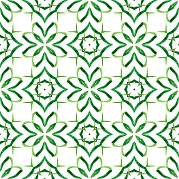 Arabesque hand drawn design. Green eminent boho chic summer design. Textile ready mind-blowing print, swimwear fabric, wallpaper, wrapping. Oriental arabesque hand drawn border.