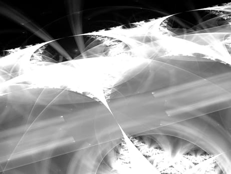 Imaginatory lush fractal texture image abstract background