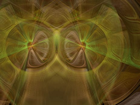 Imaginatory lush fractal texture image abstract background