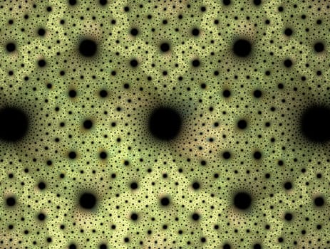 Imaginatory lush fractal texture image abstract background