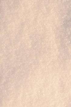 White frost snow toned in blue background.