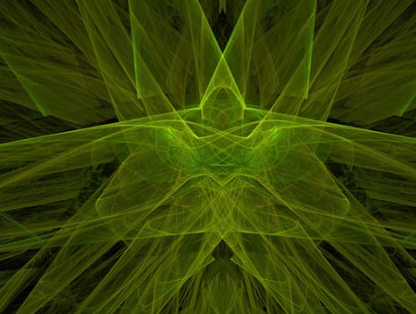 Imaginatory lush fractal texture image abstract background