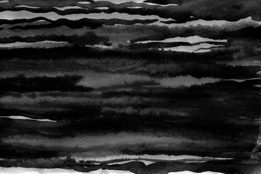 Black and white monochrome watercolor texture