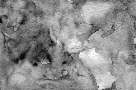 Black and white monochrome watercolor texture