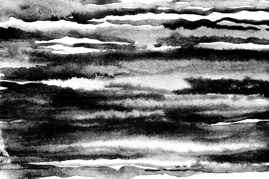 Black and white monochrome watercolor texture