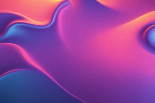 Abstract design with flowing, organic shapes in vivid gradient hues, offering a modern aesthetic.