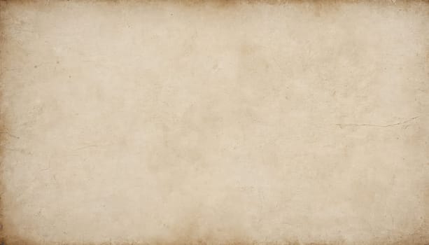 A photograph capturing the aged texture of an old, beige paper. The paper is slightly wrinkled and has a worn, distressed appearance with subtle shades of brown and a faint yellowed hue. The surface has a gentle texture, hinting at its long history.
