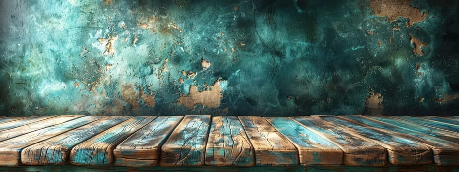 A beautifully aged classroom with a large vintage blackboard, sunlight streaming through the window, and wooden floors, evokes nostalgia and charm.