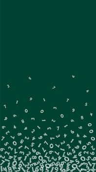 Concept of school background. Colorful childish falling letters of English language. Foreign languages study concept. Back to school banner .